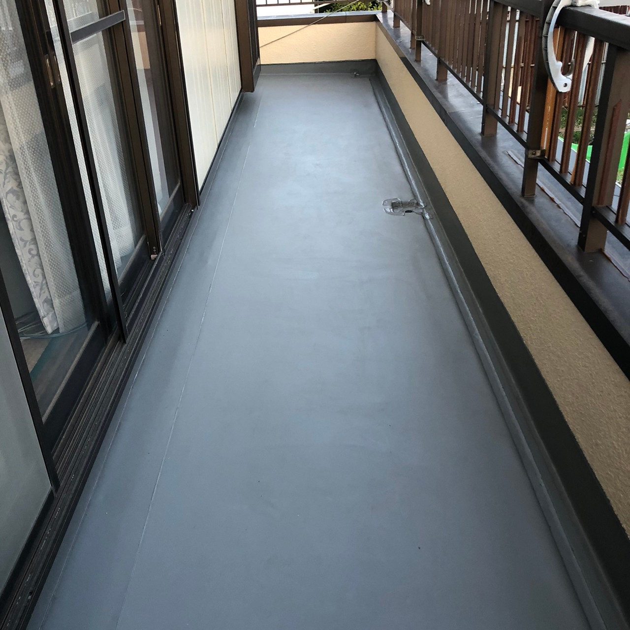 町田市N様邸　塩ビシート防水　機械固定工法