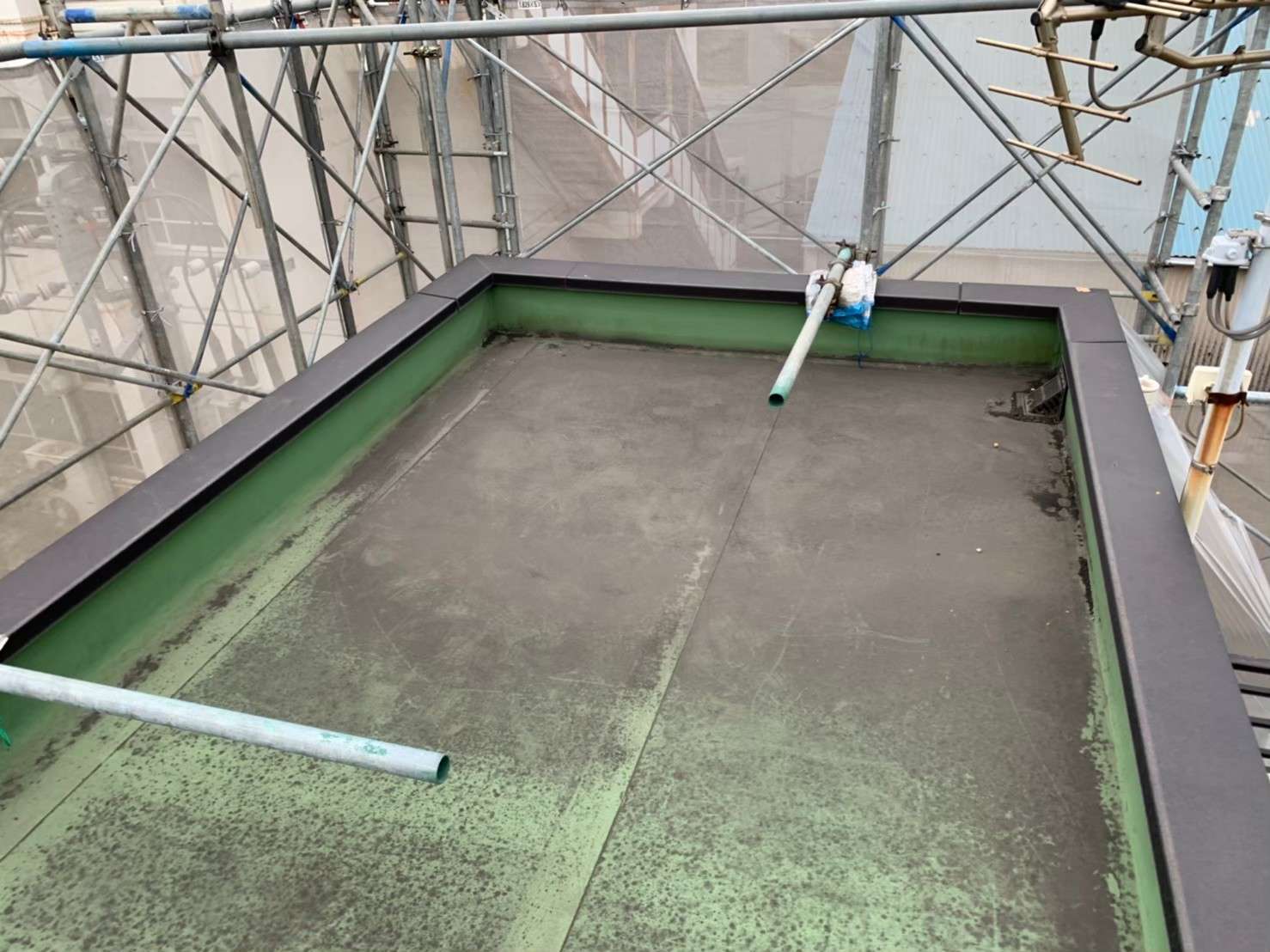 神奈川県川崎市工場・塩ビシート防水工事